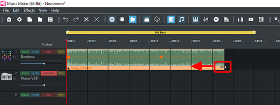 Push object edge inwards Cut: push objects together at the edges
